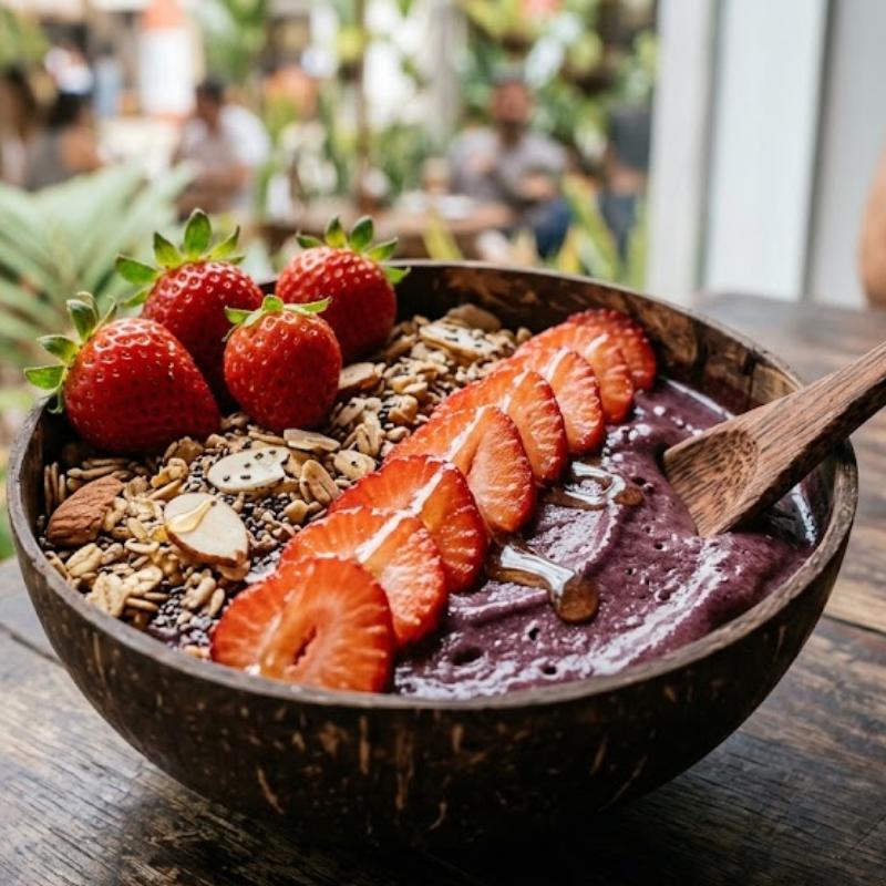 Açaí com Morango
